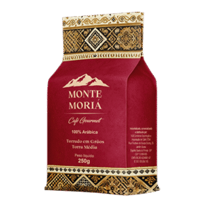 Café torrado em grãos<br>Monte Moriá 250g