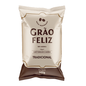 Café Grão Feliz Tradicional <br>Grão Feliz 500g